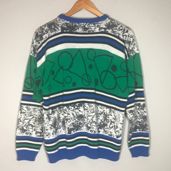 Vintage Rare Mix Print Sweater - Picture 2 of 8